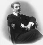 Unbekannter Fotograf - Leon Bakst 