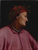 Unbekannter Künstler - Porträt von Dante Alighieri (1265-1321)