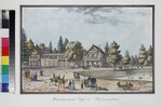 Unbekannter Künstler - Maisons russes. Café und Restaurant im Katharinenhof