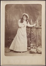 Bergamasco, Charles (Karl) - Porträt von Schauspielerin Maria Gawrilowna Sawina (1854-1915)