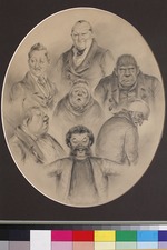 Boklewski, Pjotr Michailowitsch - Illustration zum Poem Die toten Seelen von N. Gogol