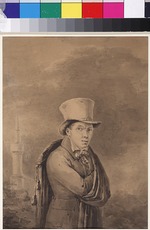 Unbekannter Künstler - Porträt von Dichter Wiktor Grigorjewitsch Tepljakow (1804-1842)