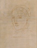 Curzon, Sir Nathaniel - Porträt von Anne Hathaway (1555/6-1623), Ehefrau von William Shakespeare
