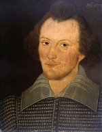 Unbekannter Künstler - So genanntes Sanders-Porträt von William Shakespeare (1564-1616)