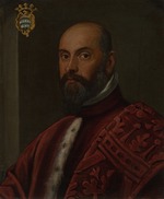 Tintoretto, Domenico - Ritratto di senatore di casa Michiel (Marino Michiel?) 