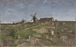 Gogh, Vincent, van - Der Hügel von Montmartre