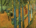 Gogh, Vincent, van - Fallende Blätter (Les Alyscamps)