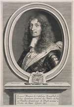 Nanteuil, Robert - Porträt von Jacques de Mauvissière, Marquis von Castelnau (1620-1658), Marschall von Frankreich 