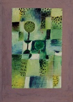 Klee, Paul - Parkbild bei Regen 