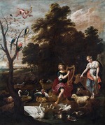 Teniers, David, der Jüngere - Orpheus unter den Tieren