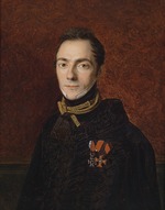 Waldmüller, Ferdinand Georg - Porträt von Georg Graf Apponyi von Nagy-Apponyi (1808-1899)