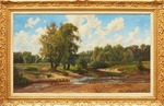 Schischkin, Iwan Iwanowitsch - Eine Wiesenfurt
