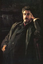 De Servi, Luigi - Porträt von Komponist Giacomo Puccini (1858-1924)