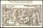 Kerver, Jacobus - Die Päpstin Johanna. Aus De mulieribus claris (Von berühmten Frauen) von Giovanni Boccaccio