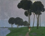 Romans, Aleksandrs - Landschaft mit dem Reiter