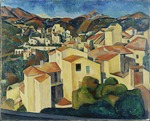 Derain, Andrè - Ansicht von Cagnes