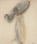 Rodin, Auguste - Kambodschanische Tänzerin