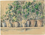 Cézanne, Paul - Die Blumentöpfe