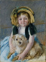 Cassatt, Mary - Sara mit ihrem Hund