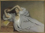 Prouvé, Victor - Femme étendue sur un divan