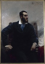 Besnard, Paul-Albert - Porträt von Komponist André Wormser (1851-1926)