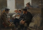 Wladimirow, Iwan Alexejewitsch - Gruppe der Bolschewiki in einem Zug