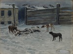 Wladimirow, Iwan Alexejewitsch - Vor Hunger gestorben (von der Natur gezeichnet)