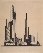 Tschernichow, Jakow Georgijewitsch - Industriegebäude
