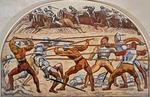 Hodler, Ferdinand - Die Schlacht bei Murten. Studie 