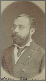 Unbekannter Fotograf - Porträt von Komponist und Dirigent Enrico Bevignani (1841-1903)