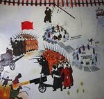 Simanow, Rudolf - Bauernaufstand von Ischim (Detail)