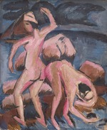 Kirchner, Ernst Ludwig - Zwei Badende (Fehmarn)