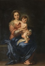 Murillo, Bartolomé Estebàn - Madonna mit dem Kinde