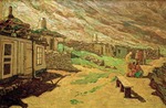 Vogeler, Heinrich - Altes Dorf im Kaukasus