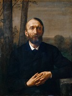 Thoma, Hans - Porträt von Konrad Fiedler (1841-1895)