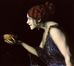 Stuck, Franz, Ritter von - Tilla Durieux (1880-1971) als Circe