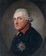 Graff, Anton - Porträt von Friedrich II., König von Preussen (1712-1786)