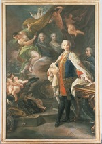 Giaquinto, Corrado - Porträt von Opernsänger Farinelli (Carlo Broschi) (1705-1782)