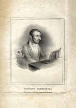 Unbekannter Künstler - Porträt von Pianist Gaetano Corticelli (1804-1840) 