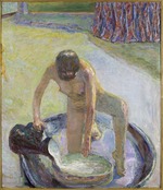 Bonnard, Pierre - Hockender Akt im Bad (Nu accroupi au tub)