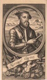 Unbekannter Künstler - Porträt von Hernán Cortés (1485-1547)