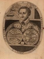 Unbekannter Künstler - Porträt von Sir Thomas Cavendish (1560-1592)