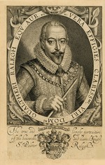 Unbekannter Künstler - Porträt von Sir Walter Raleigh