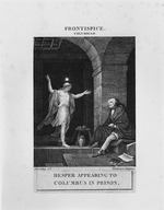 Delignon, Jean-Louis - Hesperos erscheint vor Kolumbus im Gefängnis