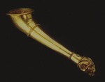 Kunst der Skythen - Rhyton (Trinkhorn) mit einem Widderkopf