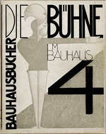 Schlemmer, Oskar - Titelseite Die Bühne im Bauhaus