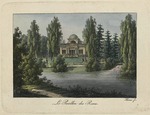 Thurner - Der Rosenpavillon im Park von Pawlowsk. (Collection des vues de Pawlowsk dedieé à Sa Majesté Impériale Maria Feodorowna) 