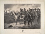 Adam, Albrecht - Feldmarschall Josef Graf Radetzky von Radetz (1766-1858) mit seinem Gefolge