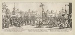 Callot, Jacques - Elend und Schrecken des Krieges, Blatt 10: Der Wippgalgen