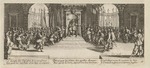 Callot, Jacques - Elend und Schrecken des Krieges, Blatt 18: Die Austeilung von Belohnungen